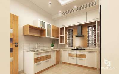 Kitchen, Lighting, Storage Designs by Interior Designer SREENATH V G, Thrissur | Kolo