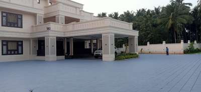 Exterior, Flooring Designs by Contractor Pushparajan Vadakencherry , Palakkad | Kolo