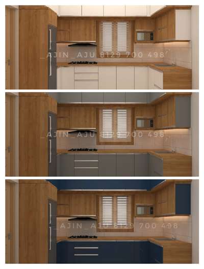 Kitchen, Storage, Window Designs by Interior Designer Ajin Das, Malappuram | Kolo