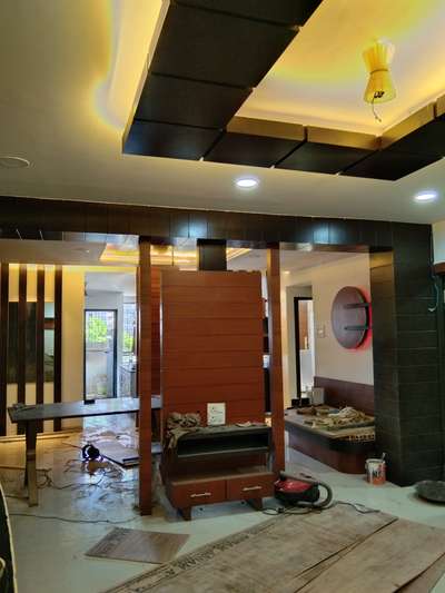 Ceiling, Lighting, Living, Storage Designs by Painting Works Krishna Ghanawat, Indore | Kolo