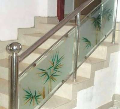 Staircase Designs by Contractor Shree shyam glass, Gurugram | Kolo