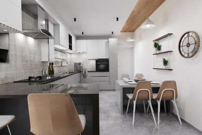 Furniture, Table, Kitchen, Home Decor, Storage Designs by Interior Designer shamlik bk, Malappuram | Kolo