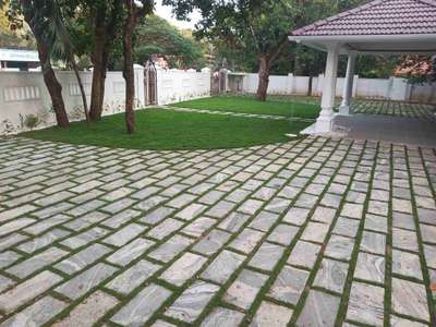 Flooring Designs by Gardening & Landscaping manoj K Vinod, Thrissur | Kolo