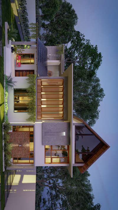 Exterior Designs by Architect Carpediem Architects, Ernakulam | Kolo