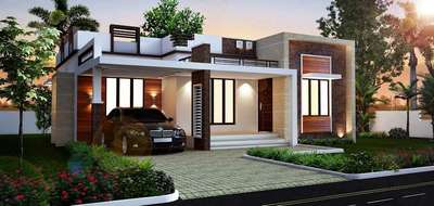 Exterior, Outdoor Designs by Civil Engineer Jince k, Kozhikode | Kolo
