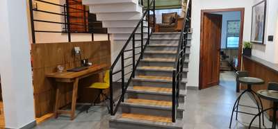 Staircase Designs by Interior Designer Sabid Sachu, Kozhikode | Kolo