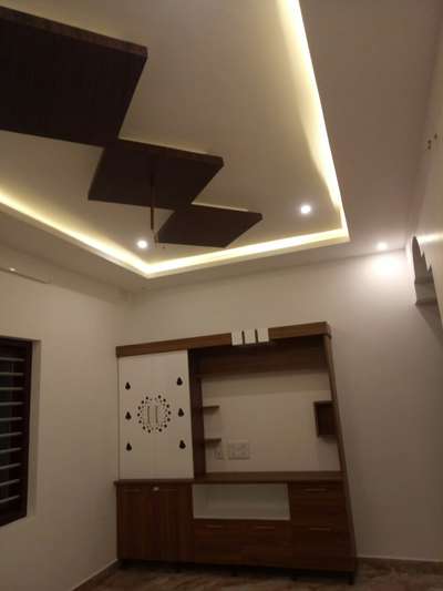 Ceiling, Lighting, Living, Storage Designs by Interior Designer സുരേന്ദ്രൻ സുരേന്ദ്രൻ, Palakkad | Kolo