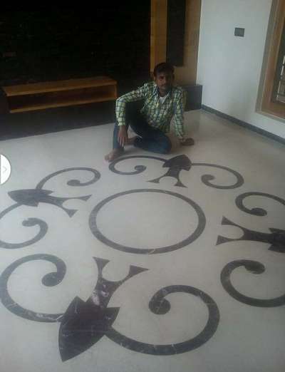 Flooring Designs by Contractor shankar lal  Verma , Yedgaon | Kolo