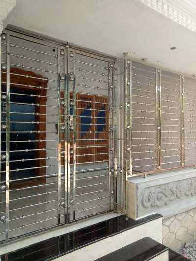 Window Designs by Fabrication & Welding Salim Pushpangadhan, Pathanamthitta | Kolo