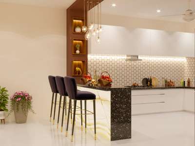 Lighting, Kitchen, Storage Designs by Interior Designer CS Interiors, Gurugram | Kolo