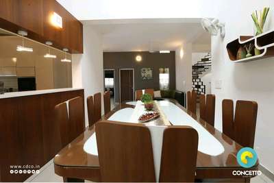 Dining, Furniture, Table, Lighting, Storage Designs by Architect Concetto Design Co, Kozhikode | Kolo