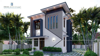 Exterior, Lighting Designs by Civil Engineer Jithu Krishnan, Kollam | Kolo