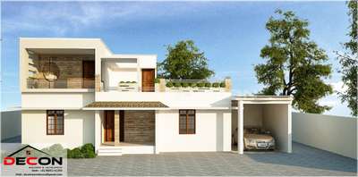 Exterior Designs by Civil Engineer sujith  s s, Thiruvananthapuram | Kolo