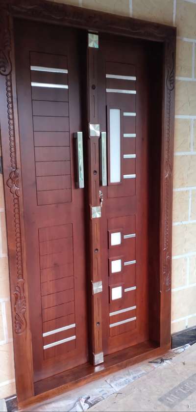 Door Designs by Painting Works wood world , Palakkad | Kolo