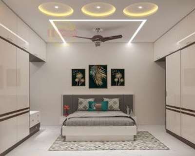 Ceiling, Furniture, Storage, Bedroom, Wall Designs by Interior Designer rehan Khan, Delhi | Kolo