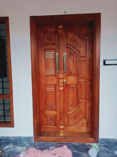 Door Designs by Carpenter Ajesh john, Pathanamthitta | Kolo