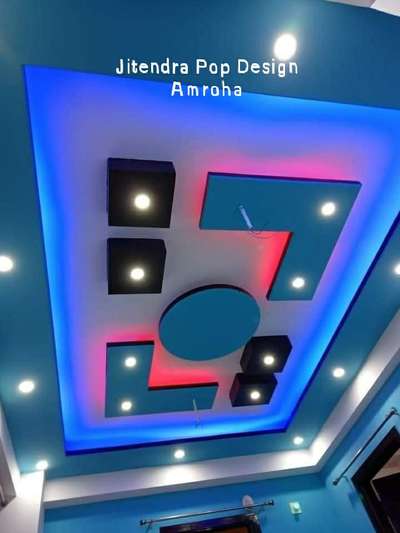 Ceiling, Lighting Designs by Interior Designer Abdul POP contractor, Jhajjar | Kolo