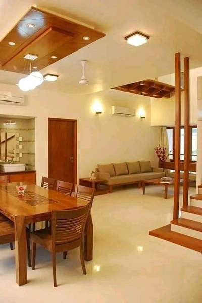 Dining, Ceiling, Furniture, Lighting, Table Designs by Contractor Imran Saifi, Ghaziabad | Kolo