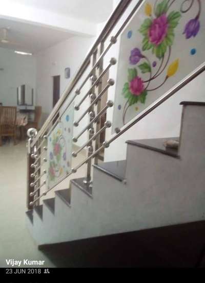 Staircase Designs by Contractor Vijay Kumar.L , Kollam | Kolo