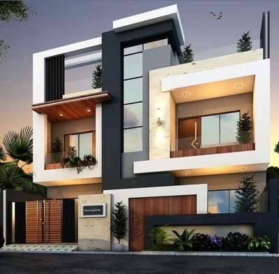 Exterior Designs by Architect Hitesh Rana, Gurugram | Kolo