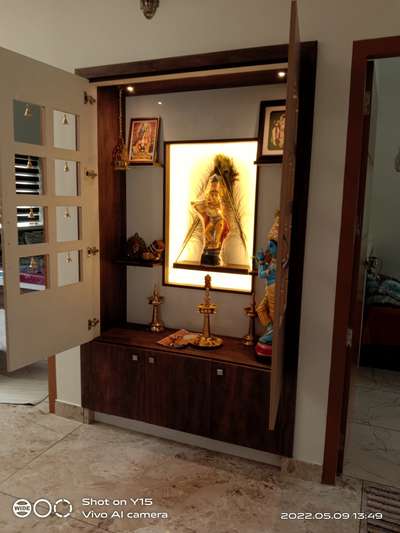 Prayer Room, Storage Designs by Interior Designer SJ LIFE SPACES INTERIORS, Idukki | Kolo