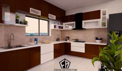 Kitchen Designs by Contractor vaseem ahammed, Kozhikode | Kolo