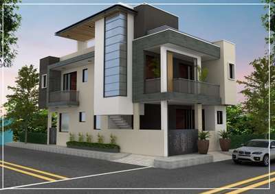 Exterior Designs by Civil Engineer Irshad Khokar, Jaipur | Kolo