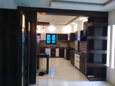 Kitchen, Storage, Lighting, Flooring, Window Designs by Interior Designer Anoop Aresseril Thomas Joseph, Alappuzha | Kolo