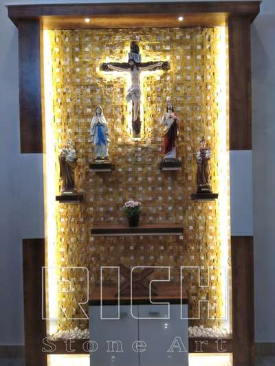 Prayer Room Designs by Electric Works albin Joseph, Thrissur | Kolo