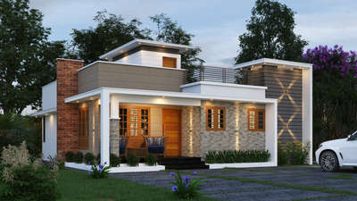 Exterior Designs by Civil Engineer akhil anand, Kollam | Kolo