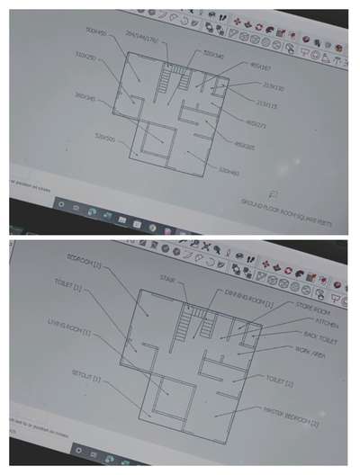 Plans Designs by 3D & CAD ABHAY KRISHNA , Kozhikode | Kolo