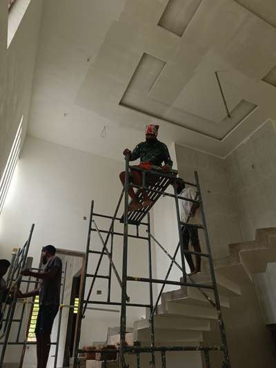 Ceiling, Staircase Designs by Contractor Suji ksudhakaran Kannan, Ernakulam | Kolo