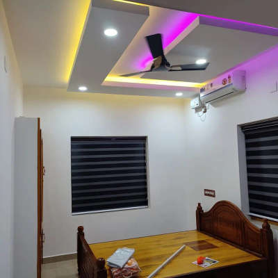 Bedroom, Ceiling, Lighting, Furniture, Window Designs by Interior Designer ijas i, Thrissur | Kolo