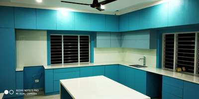 Kitchen, Storage Designs by Painting Works sumesh CR, Thiruvananthapuram | Kolo