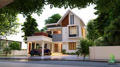 Exterior Designs by Mason Sumesh John, Thiruvananthapuram | Kolo