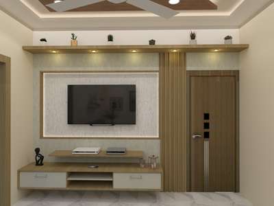 Living, Lighting, Storage Designs by Interior Designer Rajat Ghorse, Bhopal | Kolo