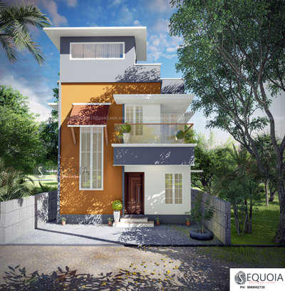 Exterior Designs by 3D & CAD Sequoia Architects, Thrissur | Kolo