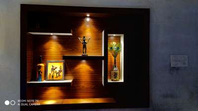 Lighting, Home Decor, Storage Designs by Carpenter Byju Krishnan, Palakkad | Kolo