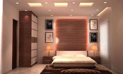 Furniture, Lighting, Bedroom, Storage Designs by Interior Designer Naveen Bhardwaj, Delhi | Kolo