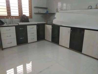 Kitchen, Storage, Window, Flooring Designs by Interior Designer vimal vimal, Thrissur | Kolo