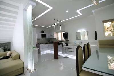 Ceiling, Lighting, Kitchen, Storage Designs by Interior Designer NIJU GEORGE , Alappuzha | Kolo