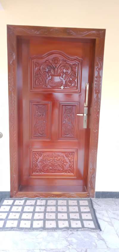 Door Designs by Painting Works anil raj, Alappuzha | Kolo