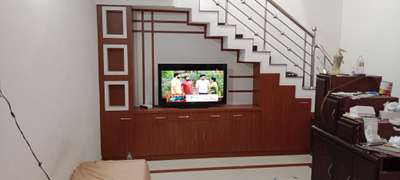 Storage, Living, Staircase Designs by Carpenter Midhun Midhun, Thrissur | Kolo