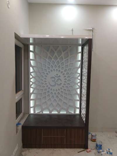 Prayer Room Designs by Contractor Rajesh Jagda, Faridabad | Kolo