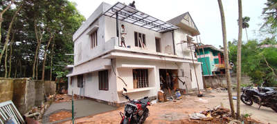 Exterior Designs by Civil Engineer Jithu Jayan, Thiruvananthapuram | Kolo