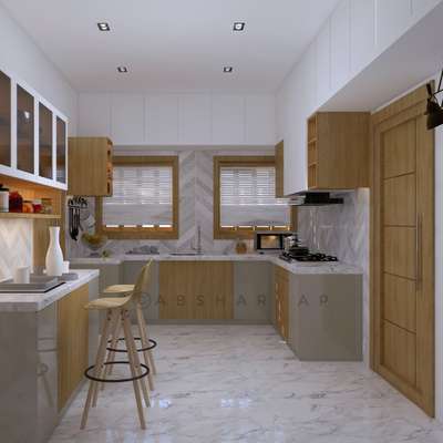 Kitchen Designs by 3D & CAD muhammad abshar, Malappuram | Kolo