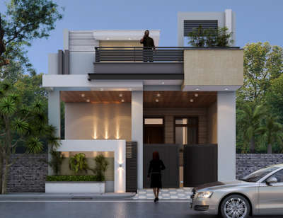 Exterior, Lighting Designs by Architect ER Manoj Sain, Sikar | Kolo