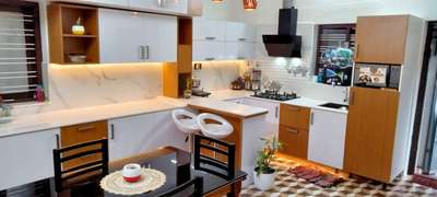 Kitchen Designs by Carpenter vijesh kaippalliyil, Thiruvananthapuram | Kolo