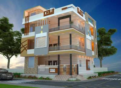 Exterior Designs by Architect Ar  Arun Saini, Alwar | Kolo