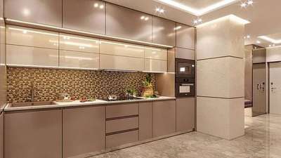 Kitchen, Lighting, Storage Designs by Contractor Md Yameen, Palakkad | Kolo